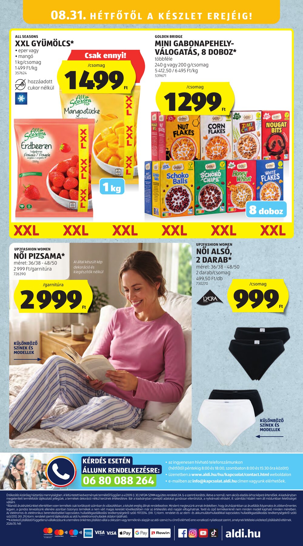 Aldi akciós újság 2026.08.27-től - 48. oldal.