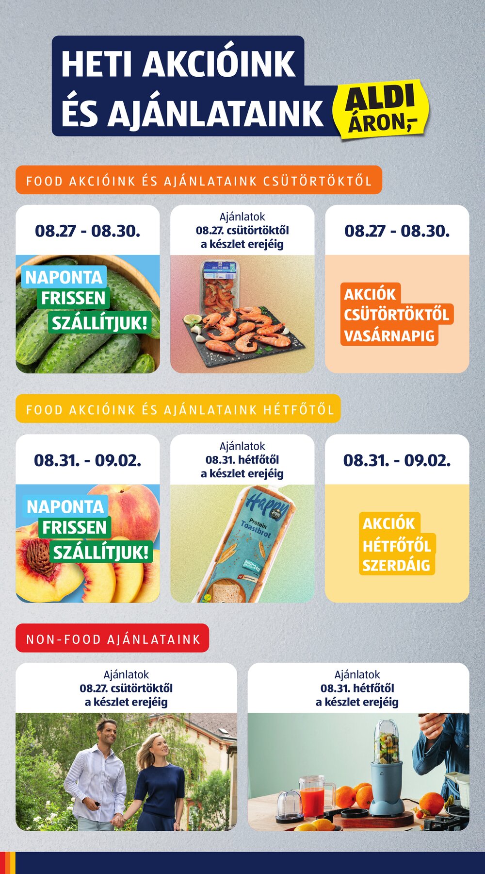 Aldi akciós újság 2026.08.27-től - 6. oldal.