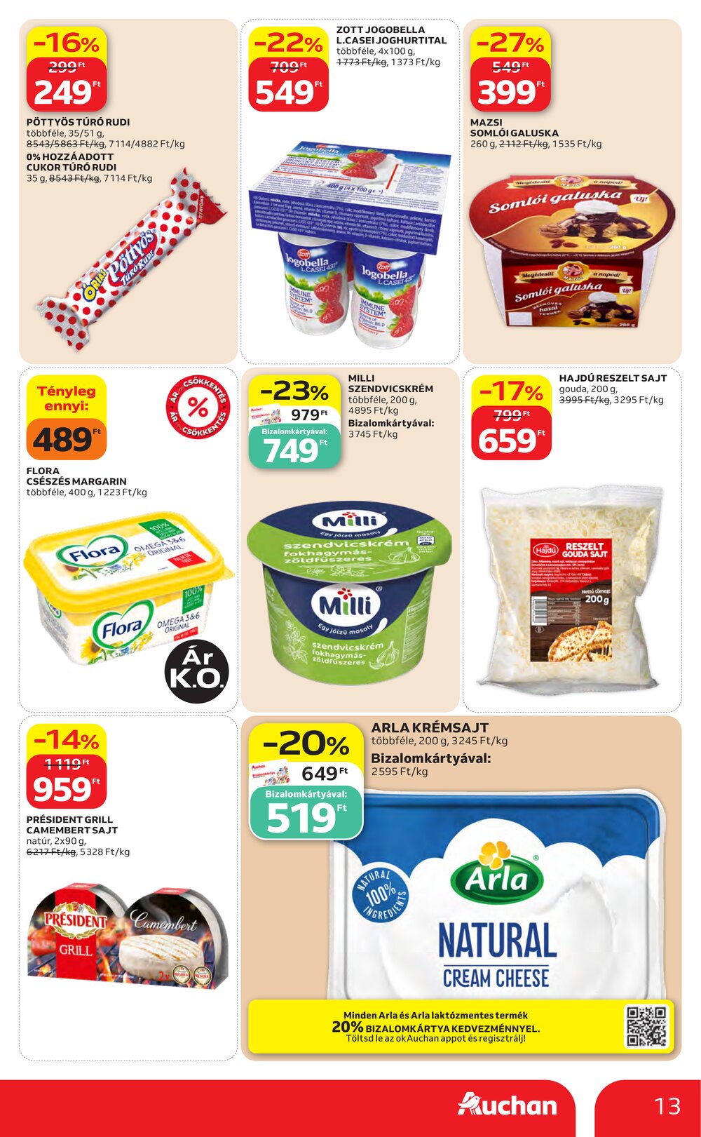 Auchan akciós újság 2026.08.27-től - 13. oldal.