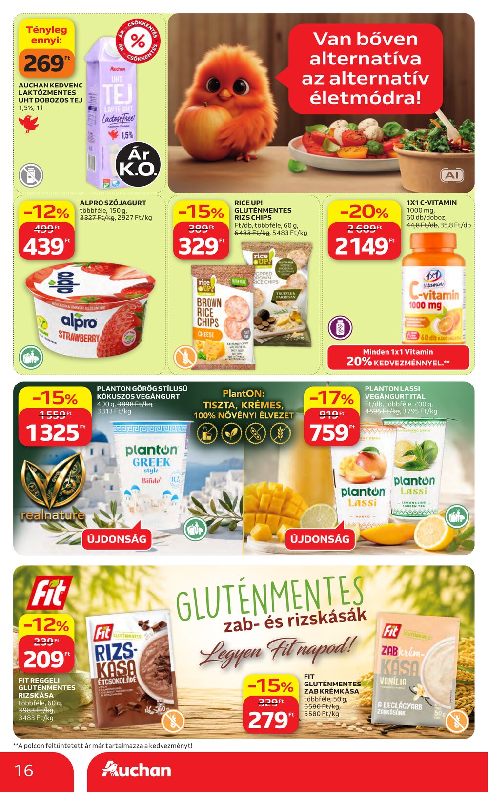 Auchan akciós újság 2026.08.27-től - 16. oldal.