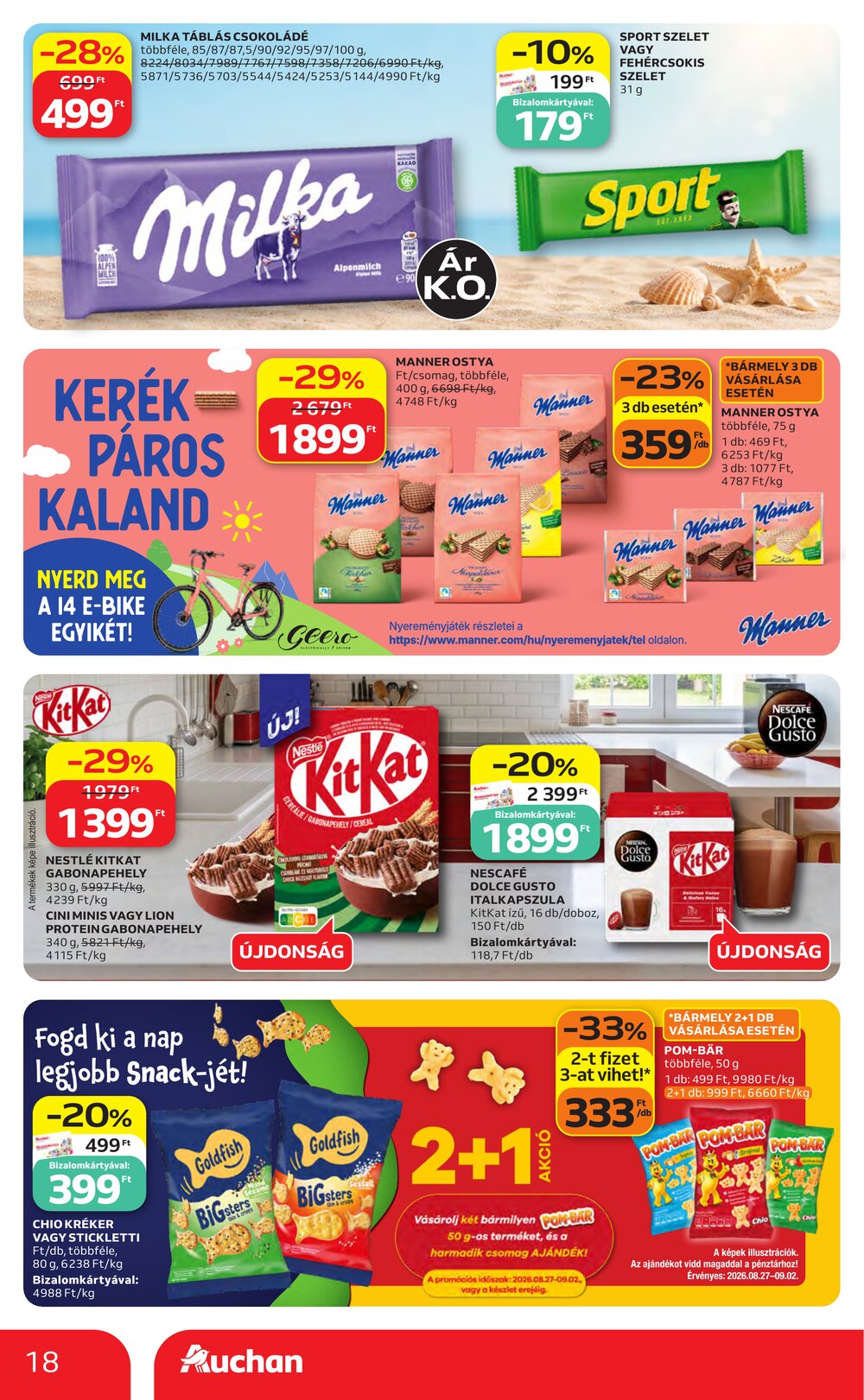 Auchan akciós újság 2026.08.27-től - 18. oldal.