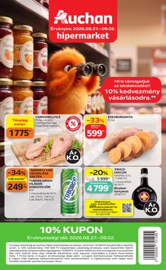 Auchan akciós újság 2026.08.27-től