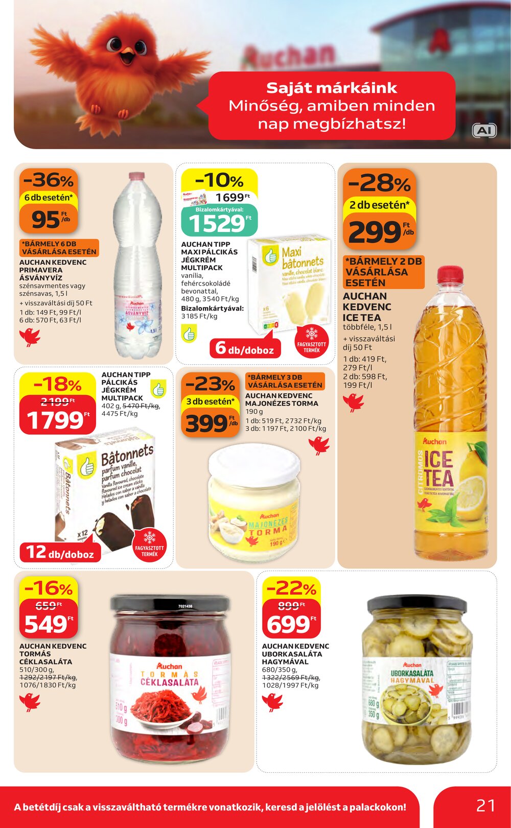 Auchan akciós újság 2026.08.27-től - 21. oldal.