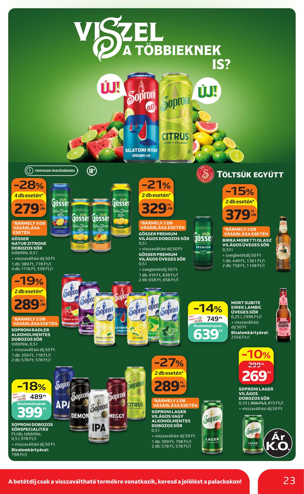 Auchan akciós újság 2026.08.27-től - 23. oldal.