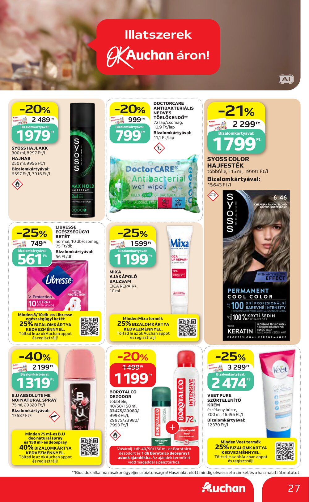Auchan akciós újság 2026.08.27-től - 27. oldal.
