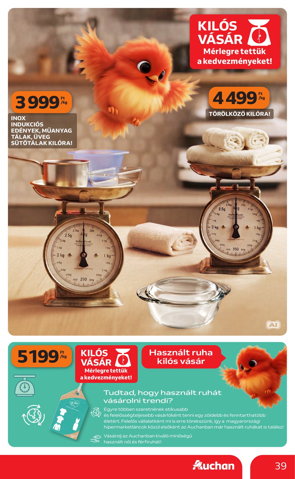 Auchan akciós újság 2026.08.27-től - 39. oldal.