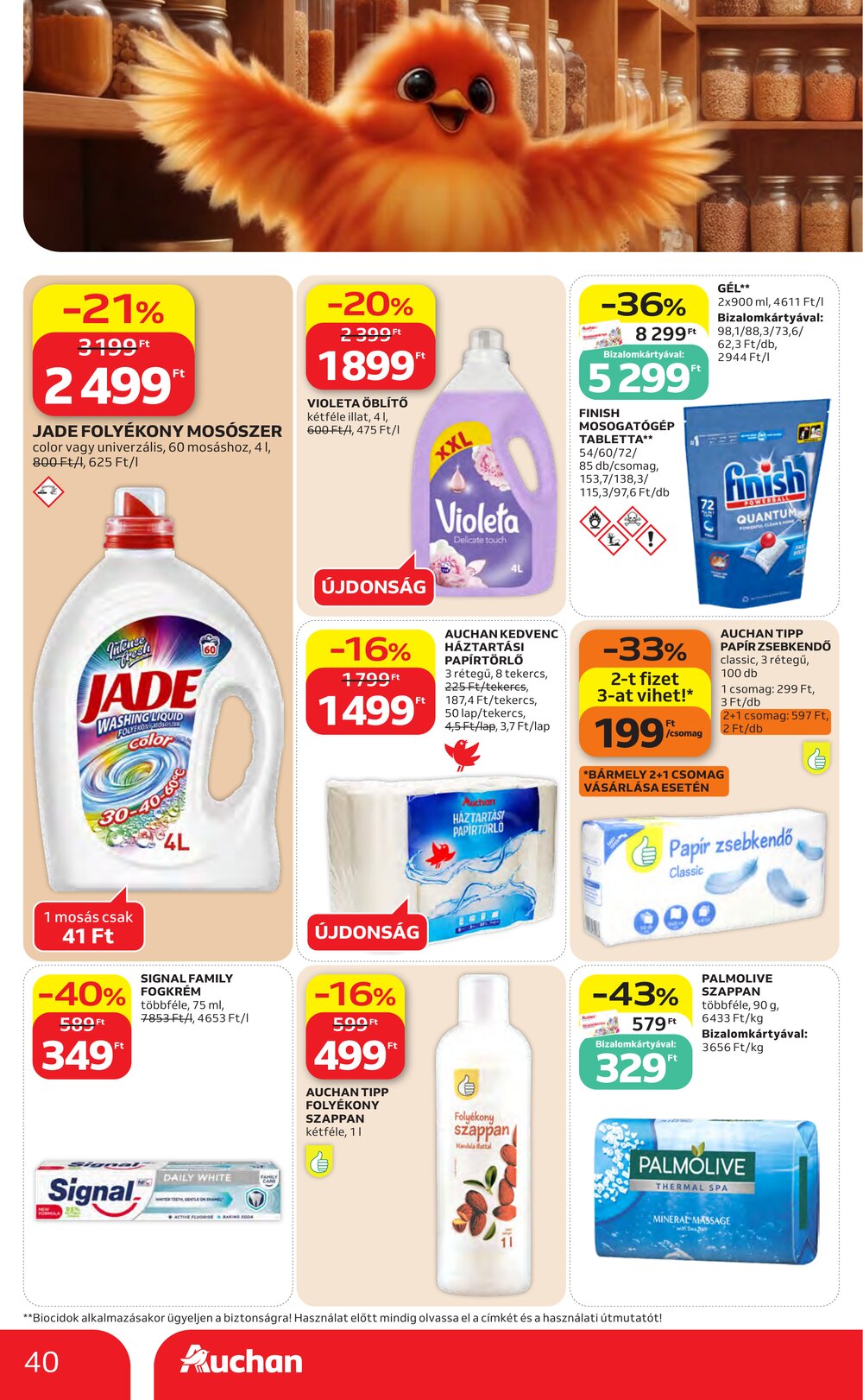 Auchan akciós újság 2026.08.27-től - 40. oldal.