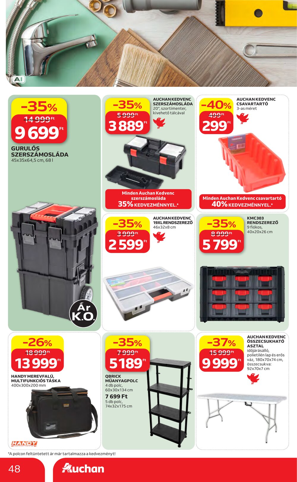 Auchan akciós újság 2026.08.27-től - 48. oldal.