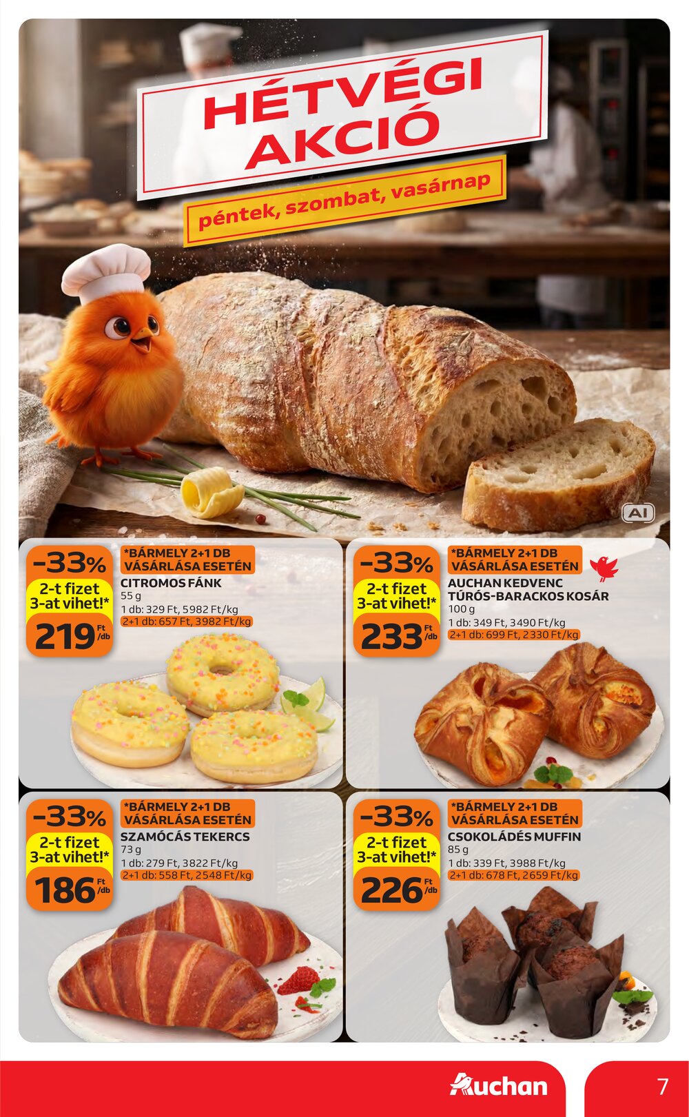 Auchan akciós újság 2026.08.27-től - 7. oldal.