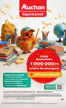 Auchan akciós újság 2026.08.27-től