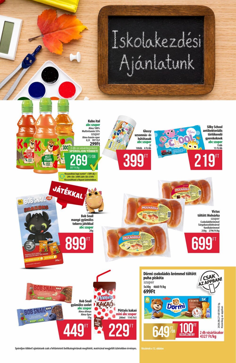 Coop akciós újság 2026.08.27-től - 5. oldal.