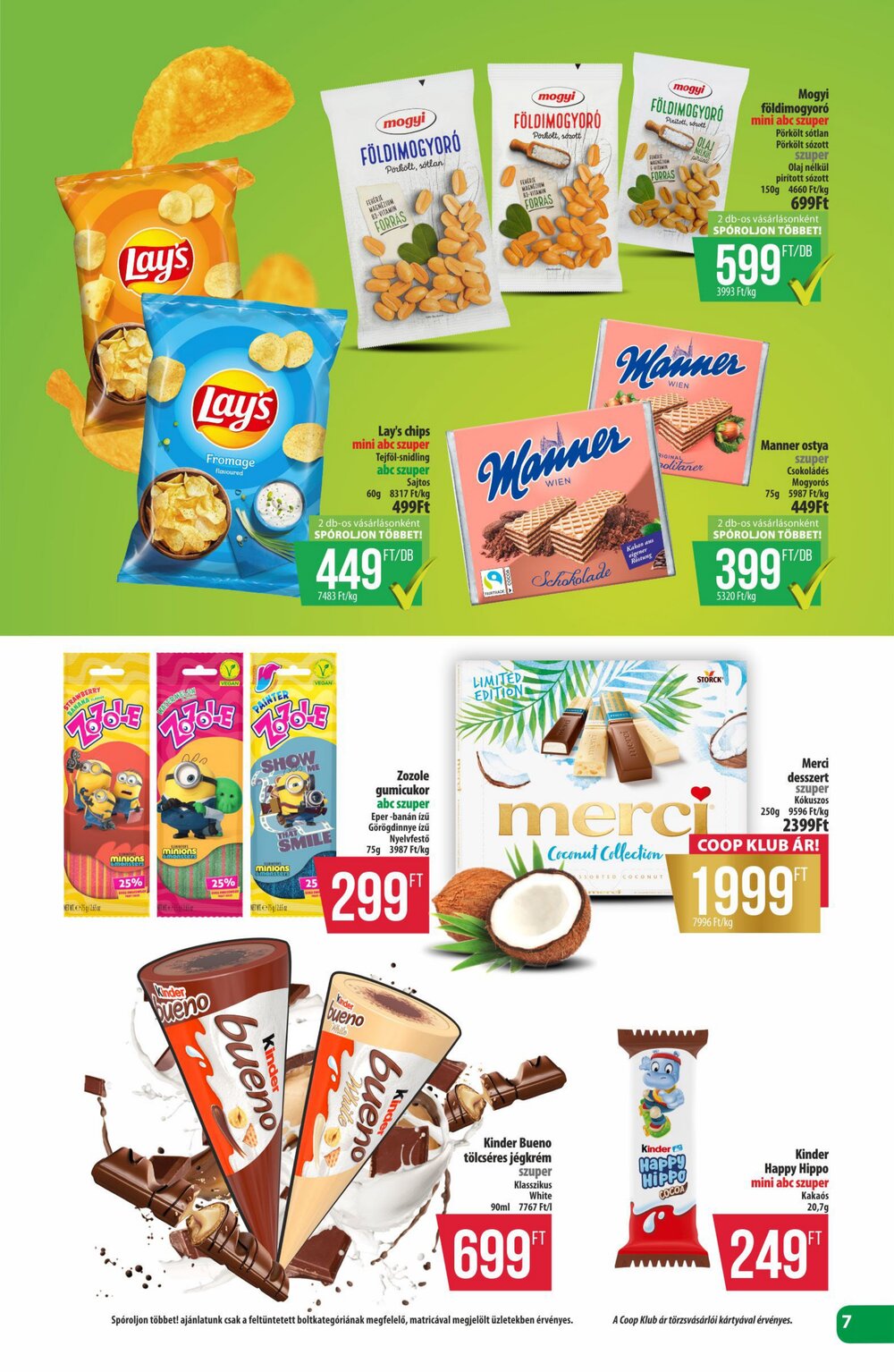 Coop akciós újság 2026.08.27-től - 7. oldal.