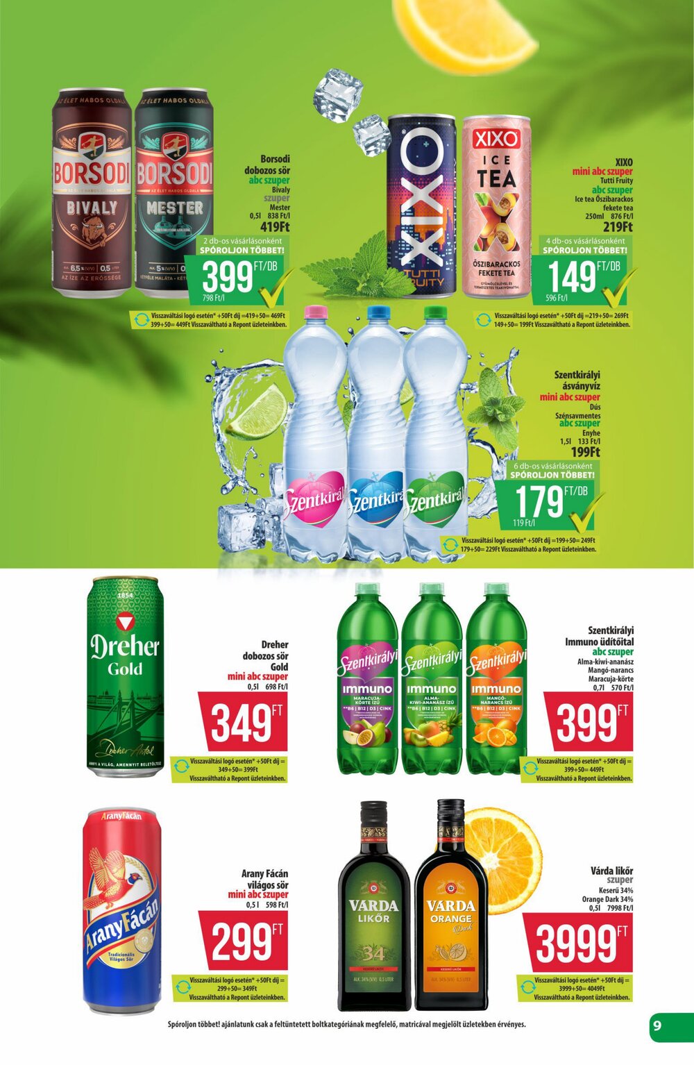 Coop akciós újság 2026.08.27-től - 9. oldal.