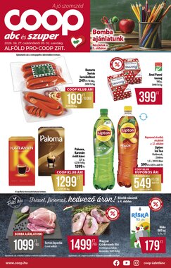 Coop akciós újság 2026.08.27-től