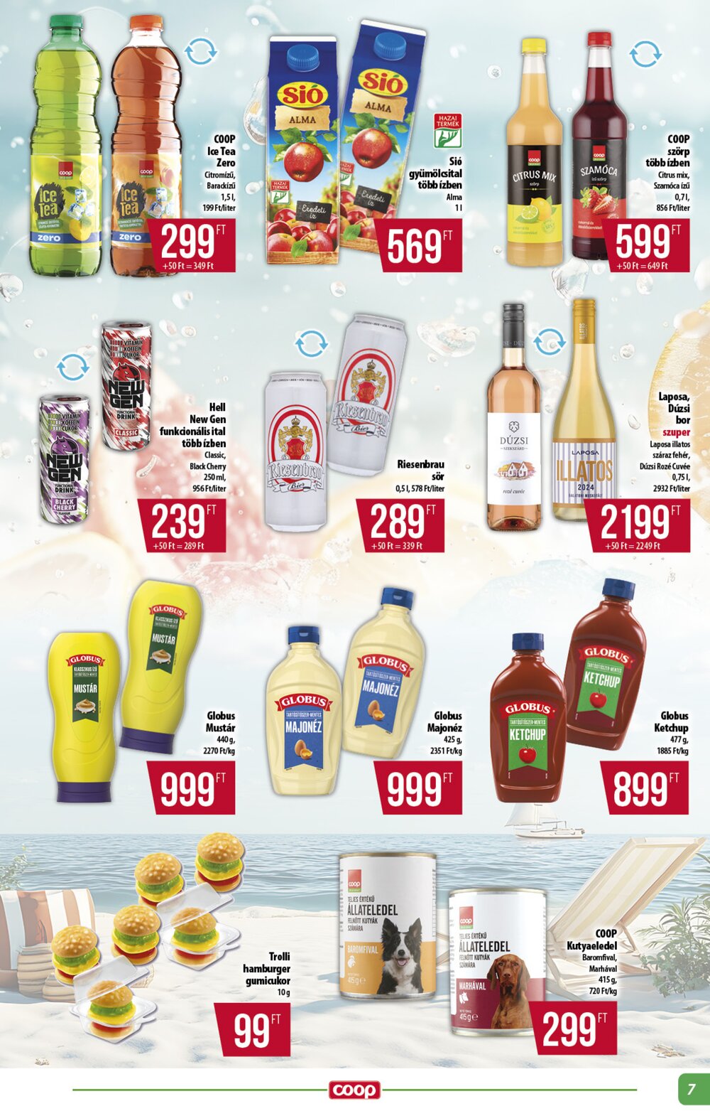 Coop akciós újság 2026.08.27-től - 7. oldal.