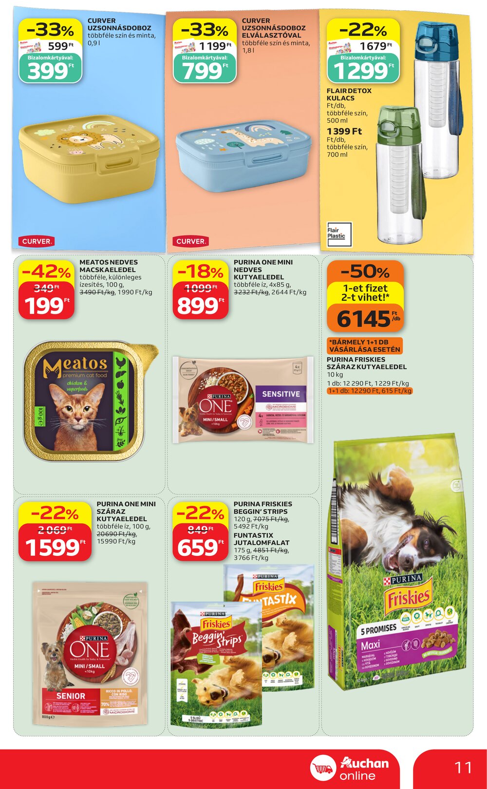 Auchan akciós újság 2026.08.27-től - 11. oldal.