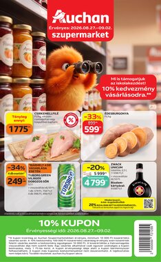 Auchan akciós újság 2026.08.27-től
