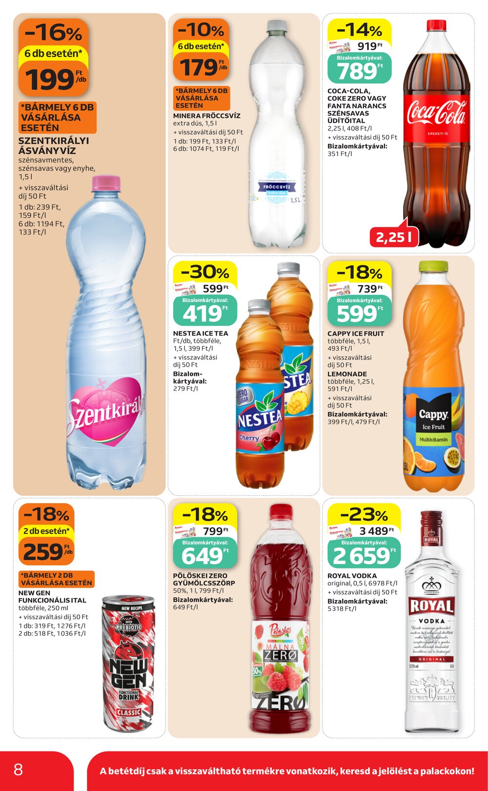 Auchan akciós újság 2026.08.27-től - 8. oldal.