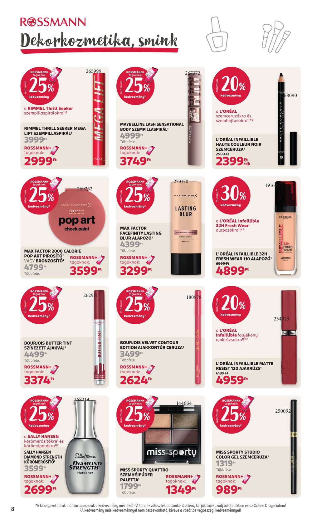Rossmann akciós újság 2026.08.31-től - 10. oldal.