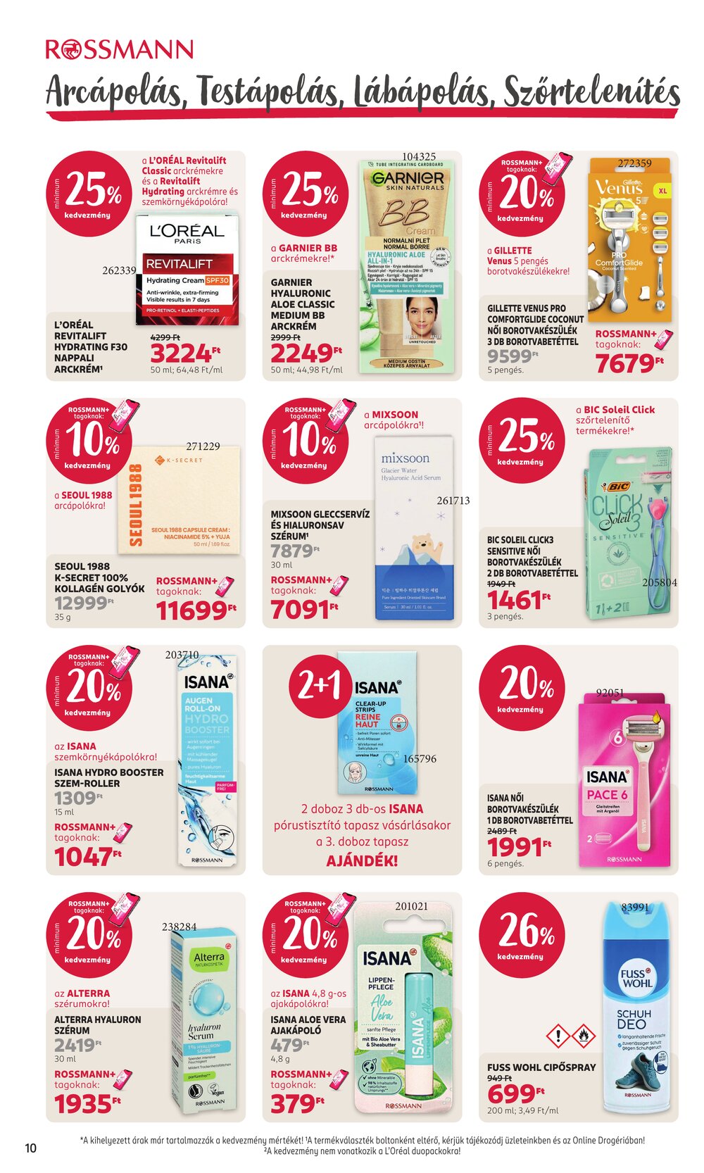 Rossmann akciós újság 2026.08.31-től - 12. oldal.