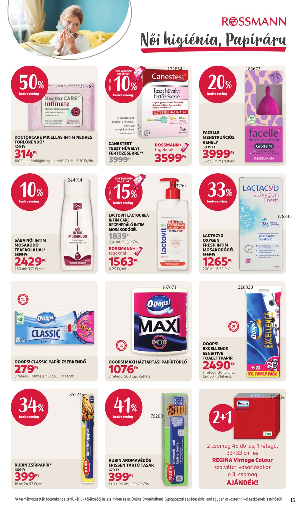 Rossmann akciós újság 2026.08.31-től - 17. oldal.