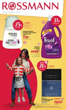 Rossmann akciós újság 2026.08.31-től