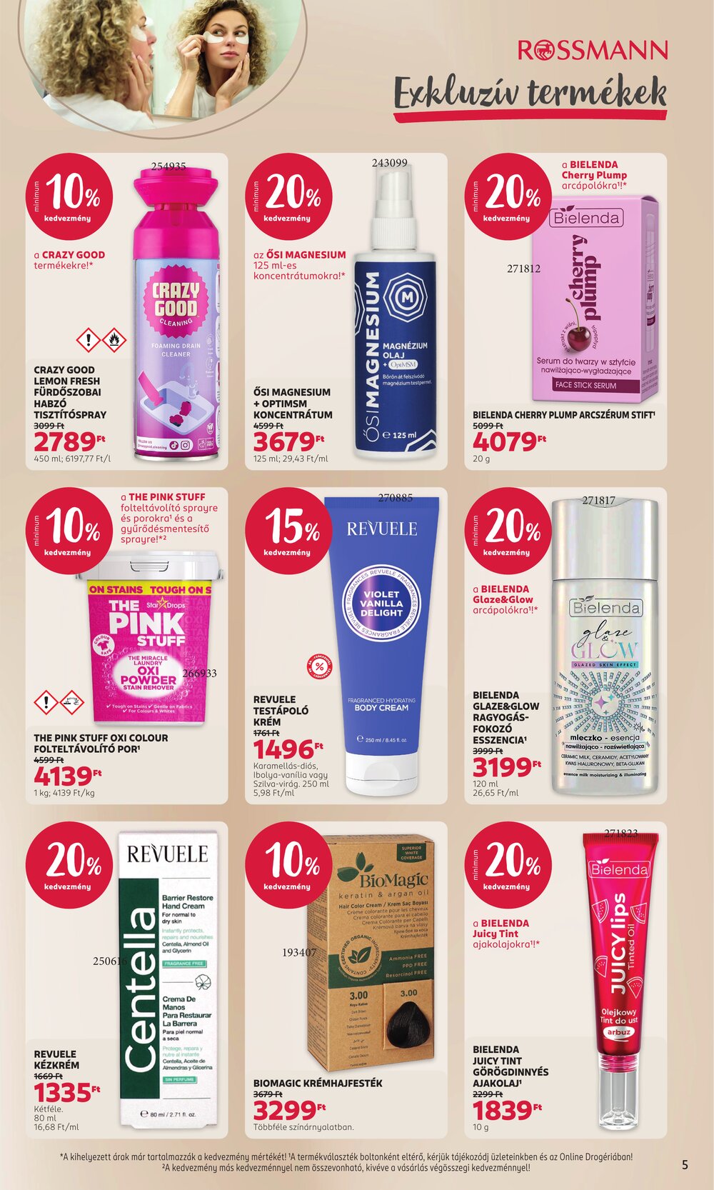 Rossmann akciós újság 2026.08.31-től - 5. oldal.
