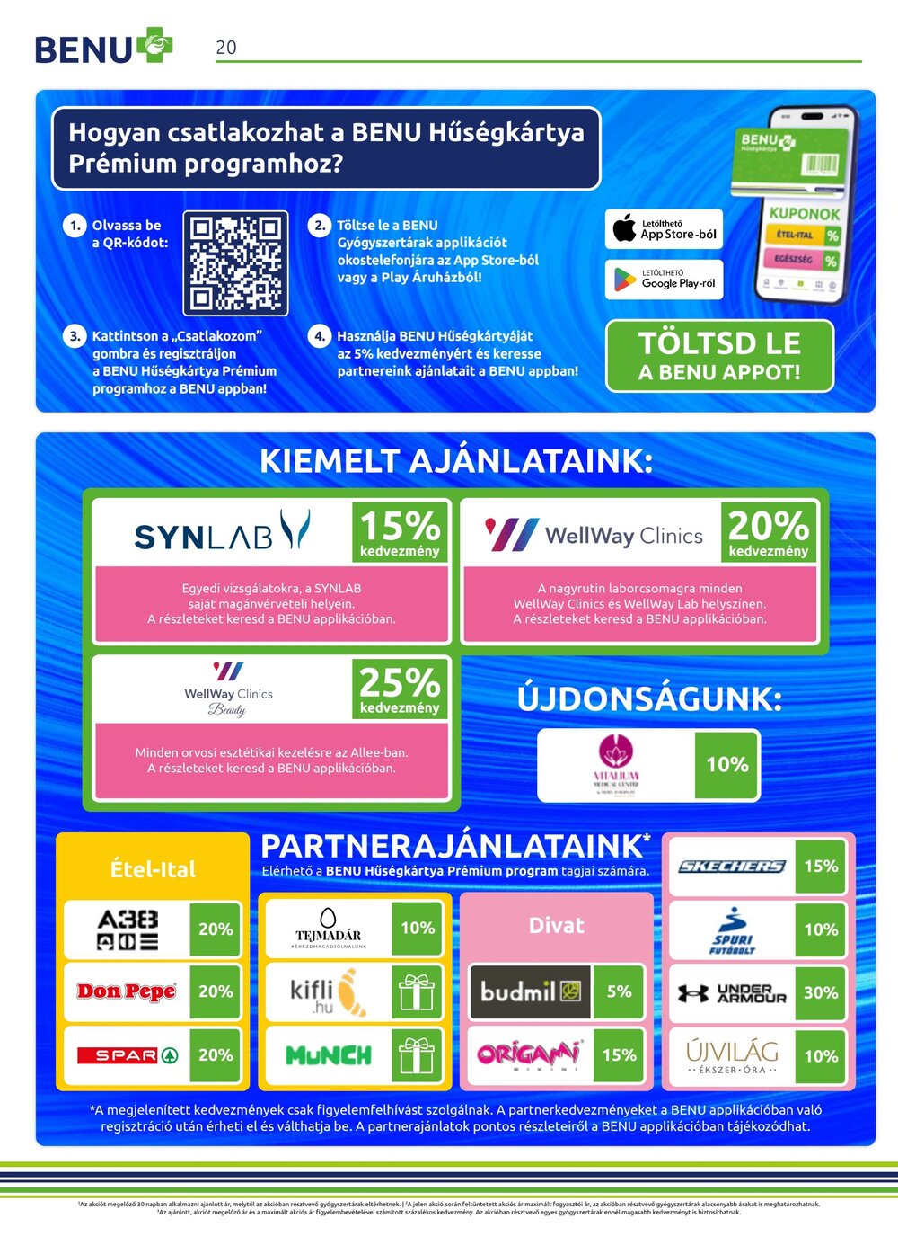 BENU Gyógyszertárak akciós újság 2026.09.01-től - 20. oldal.