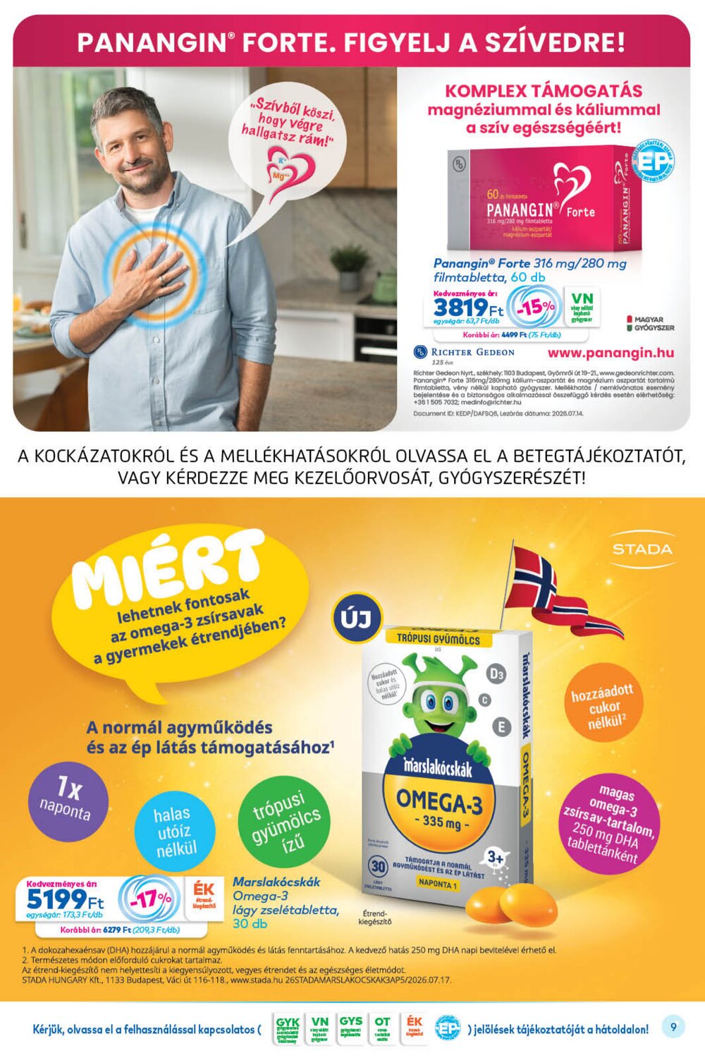 Gyöngy Patikák akciós újság 2026.09.01-től - 9. oldal.