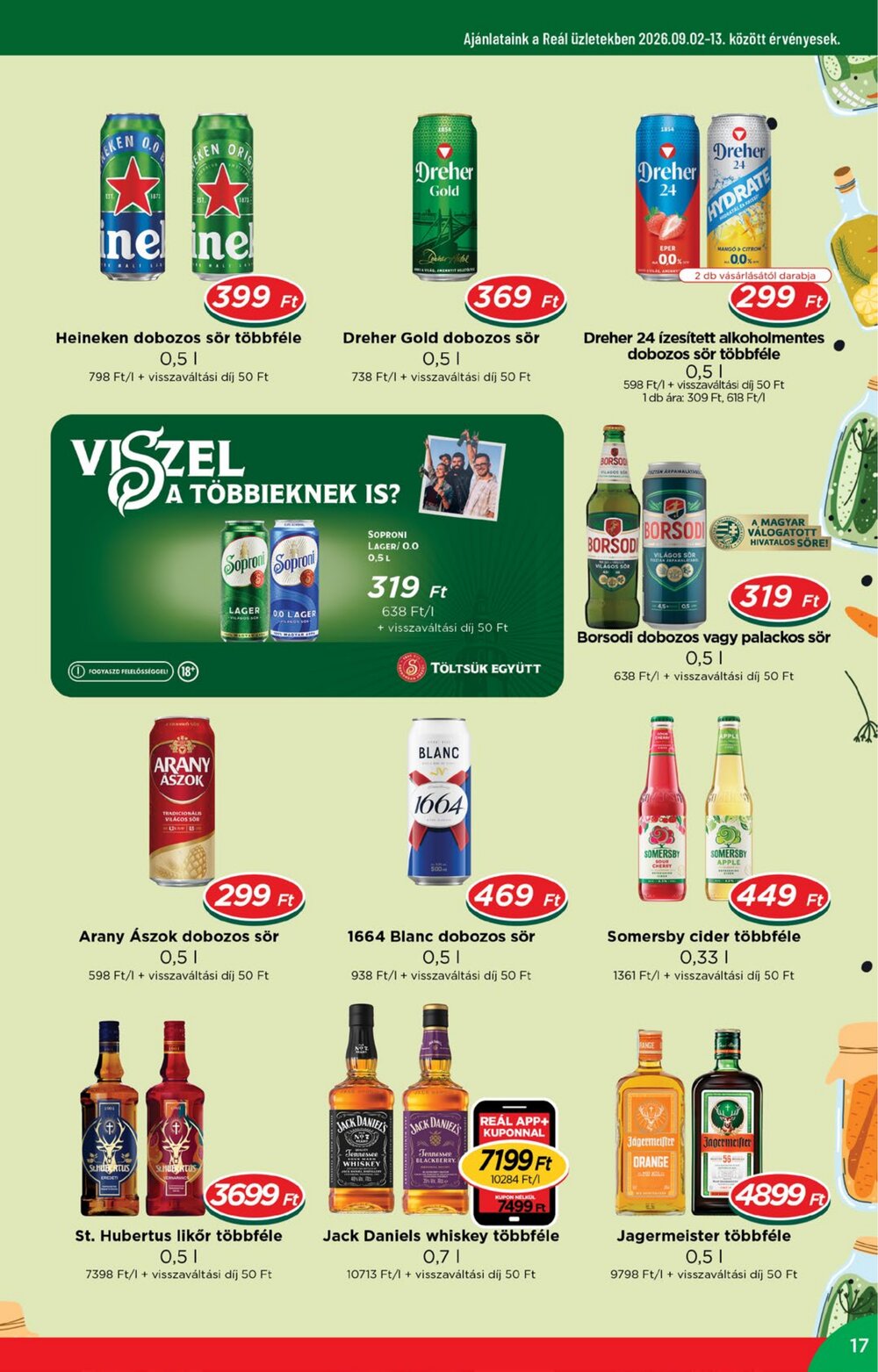 Reál akciós újság 2026.09.02-től - 17. oldal.