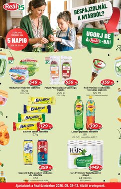Reál akciós újság 2026.09.02-től