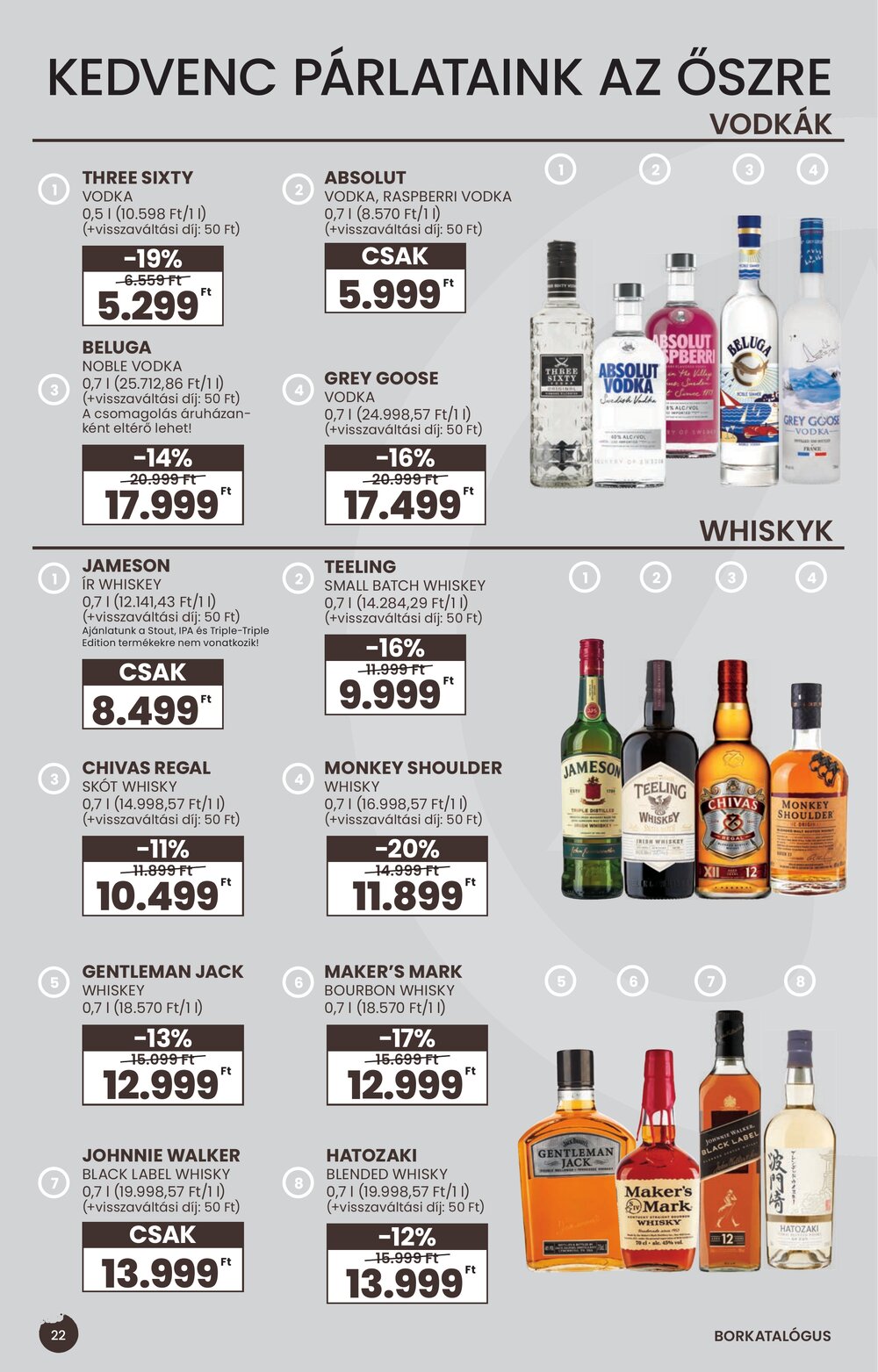 Spar akciós újság 2026.09.02-től - 22. oldal.