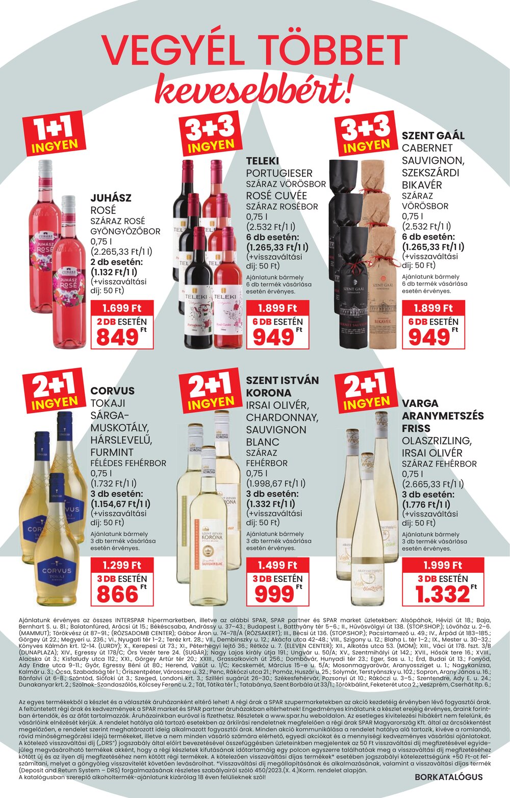 Spar akciós újság 2026.09.02-től - 24. oldal.