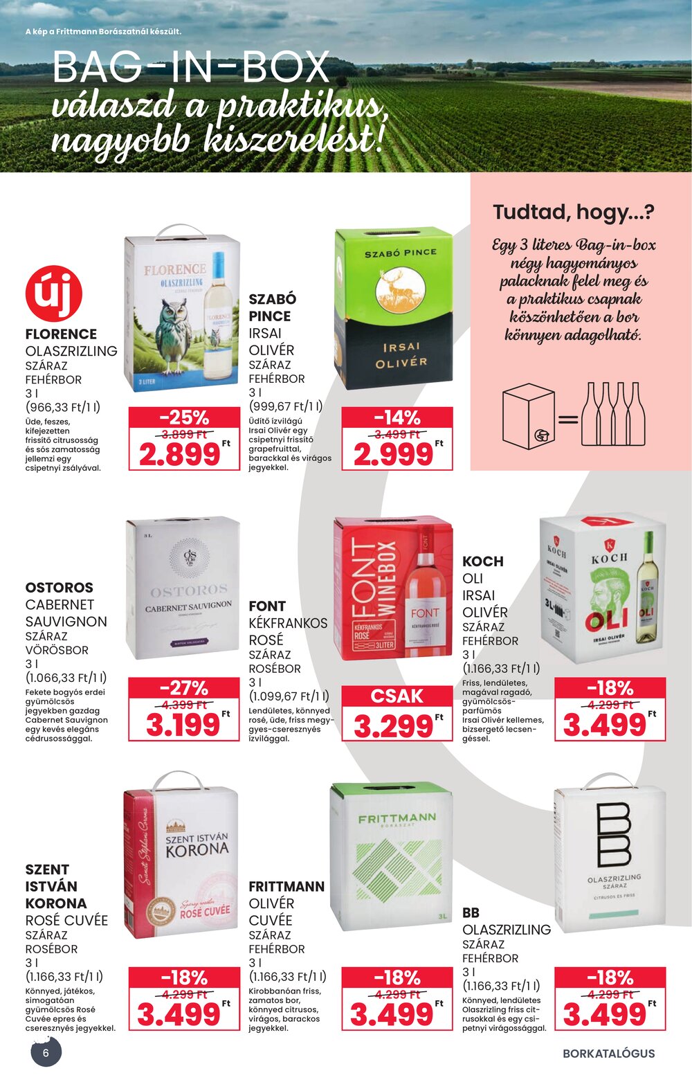 Spar akciós újság 2026.09.02-től - 6. oldal.