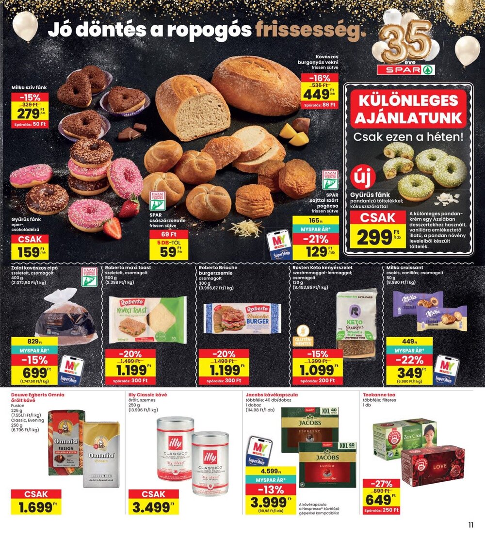 Interspar akciós újság 2026.09.03-tól - 11. oldal.