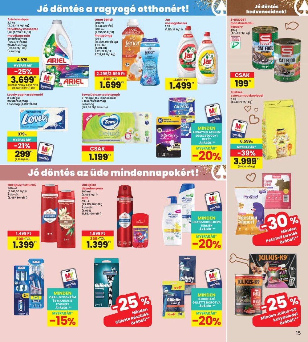 Interspar akciós újság 2026.09.03-tól - 15. oldal.