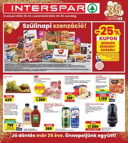 Interspar akciós újság 2026.09.03-tól