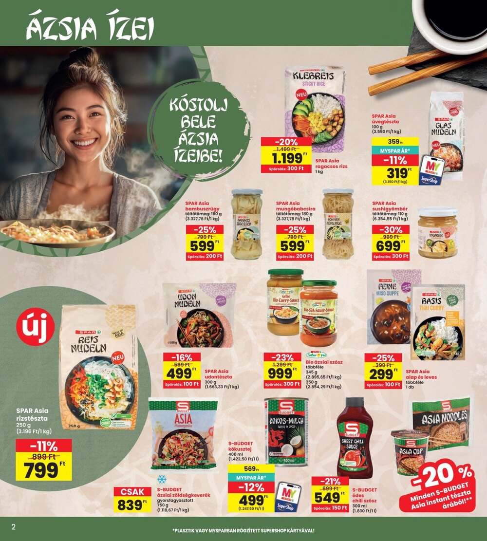 Interspar akciós újság 2026.09.03-tól - 2. oldal.