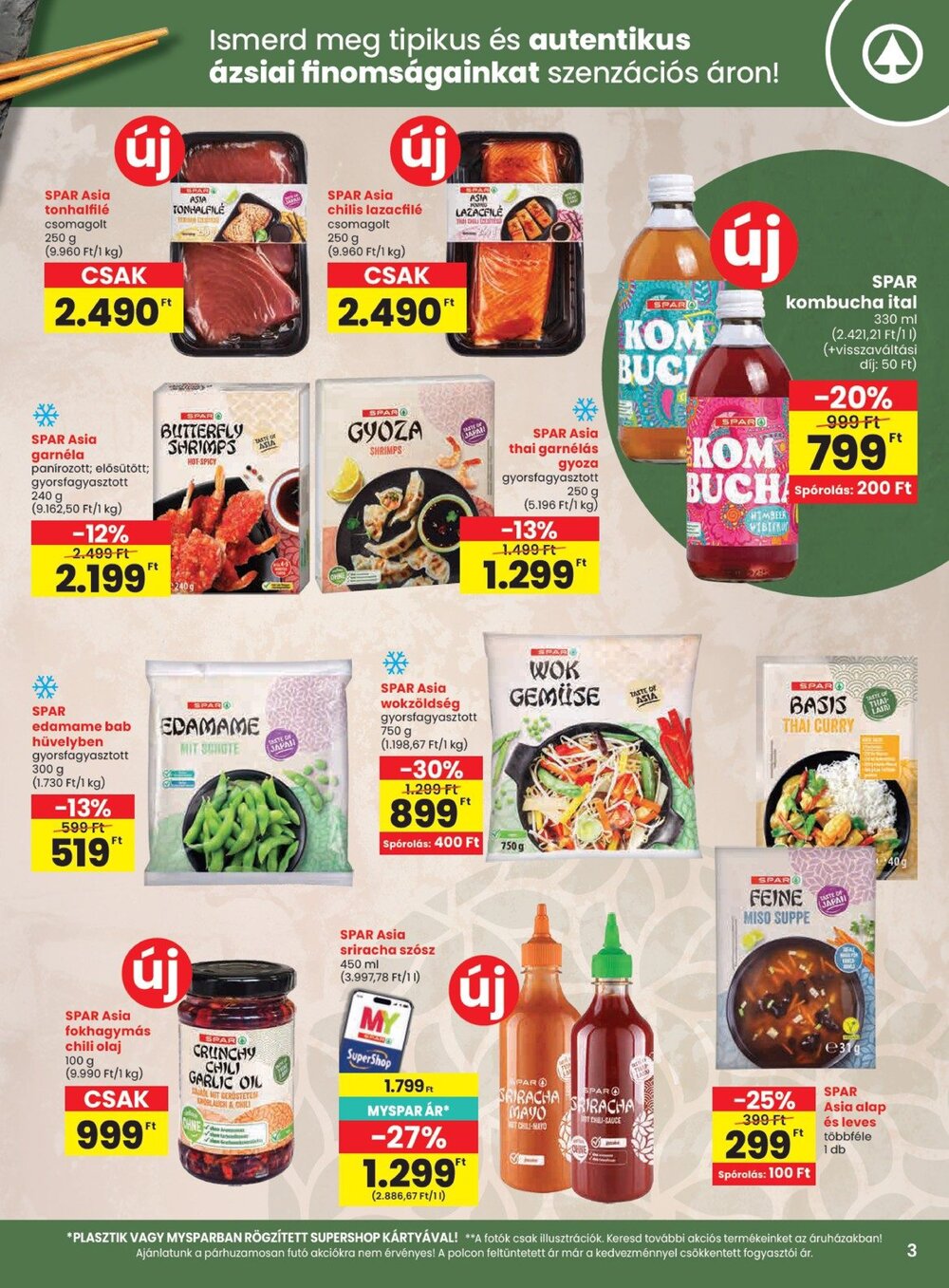 Spar akciós újság 2026.09.03-tól - 3. oldal.