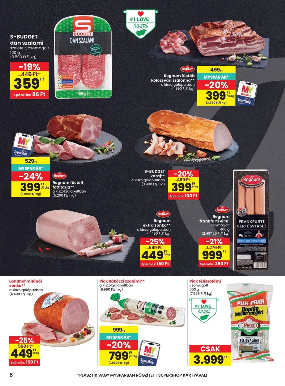 Spar akciós újság 2026.09.03-tól - 8. oldal.
