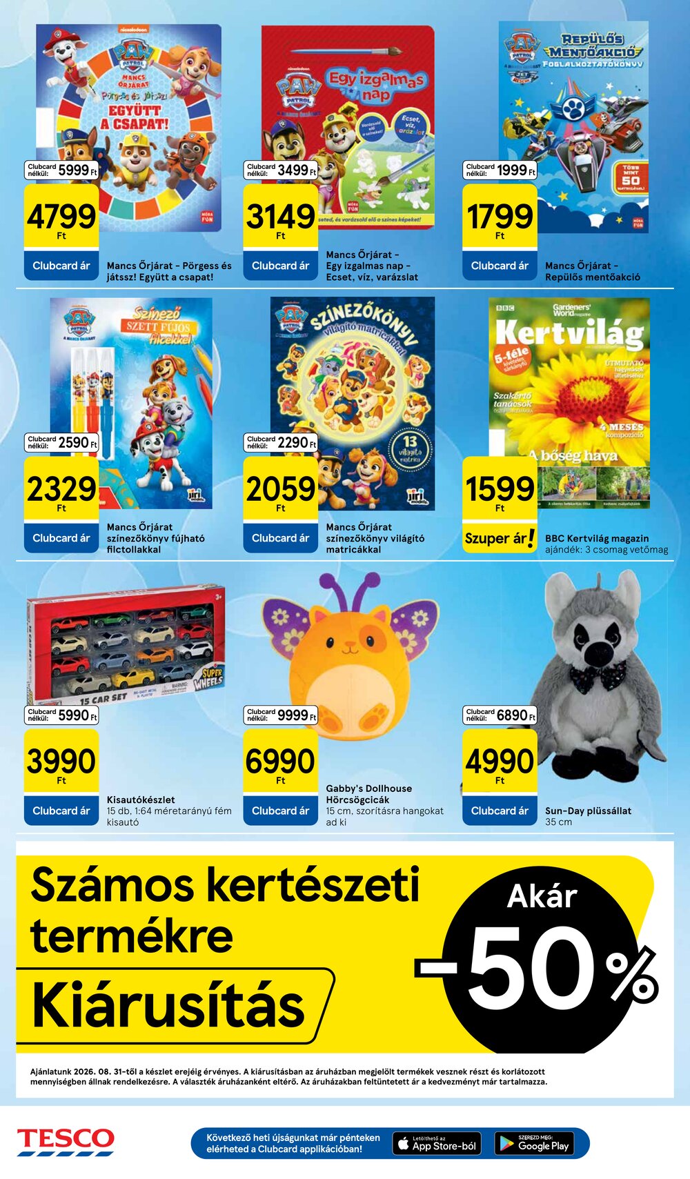 Tesco akciós újság 2026.09.03-tól - 28. oldal.