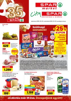Spar Market akciós újság 2026.09.03-tól