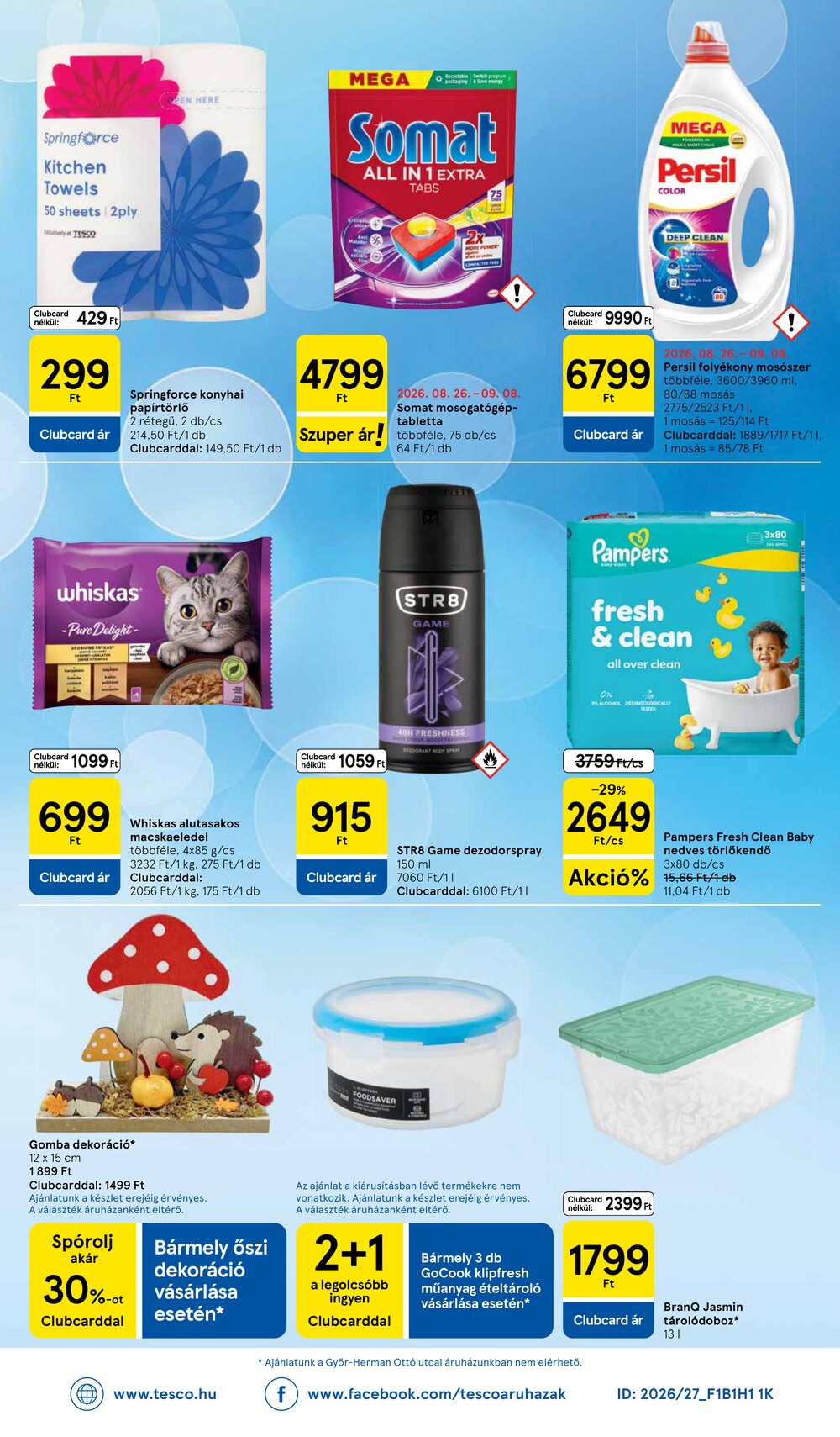 Tesco akciós újság 2026.09.03-tól - 8. oldal.