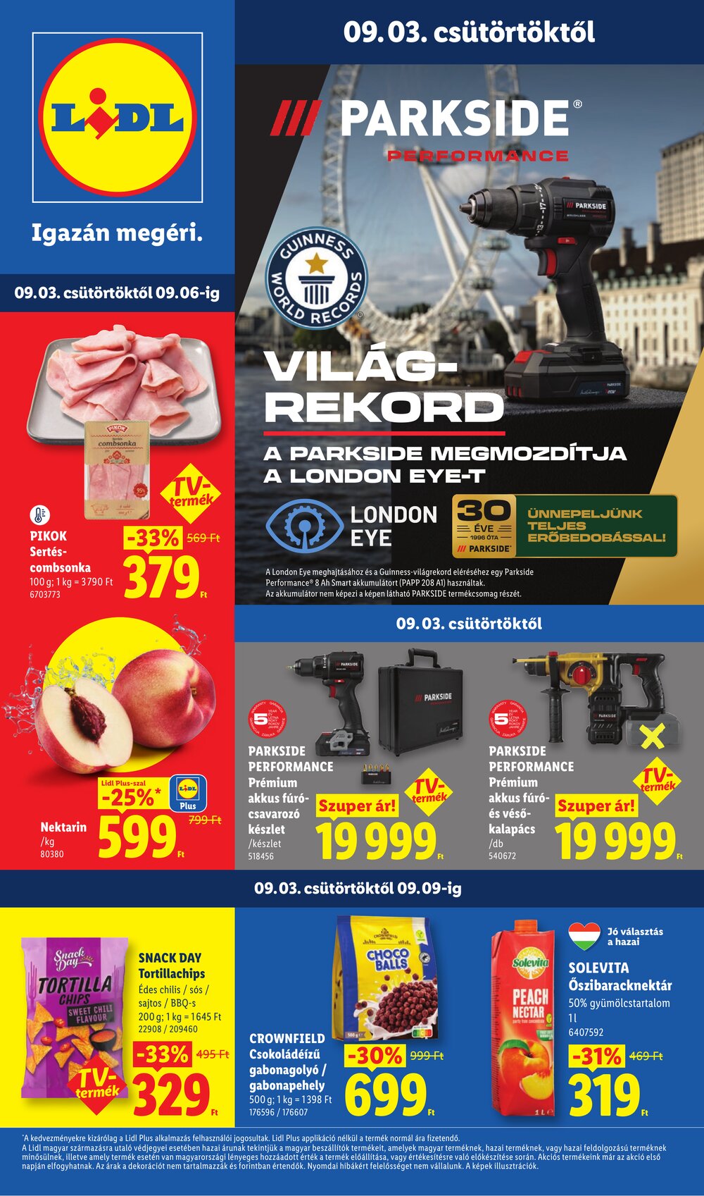 Lidl akciós újság 2026.09.03-tól - 1. oldal.