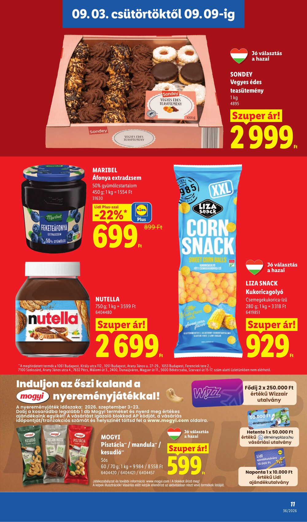 Lidl akciós újság 2026.09.03-tól - 11. oldal.
