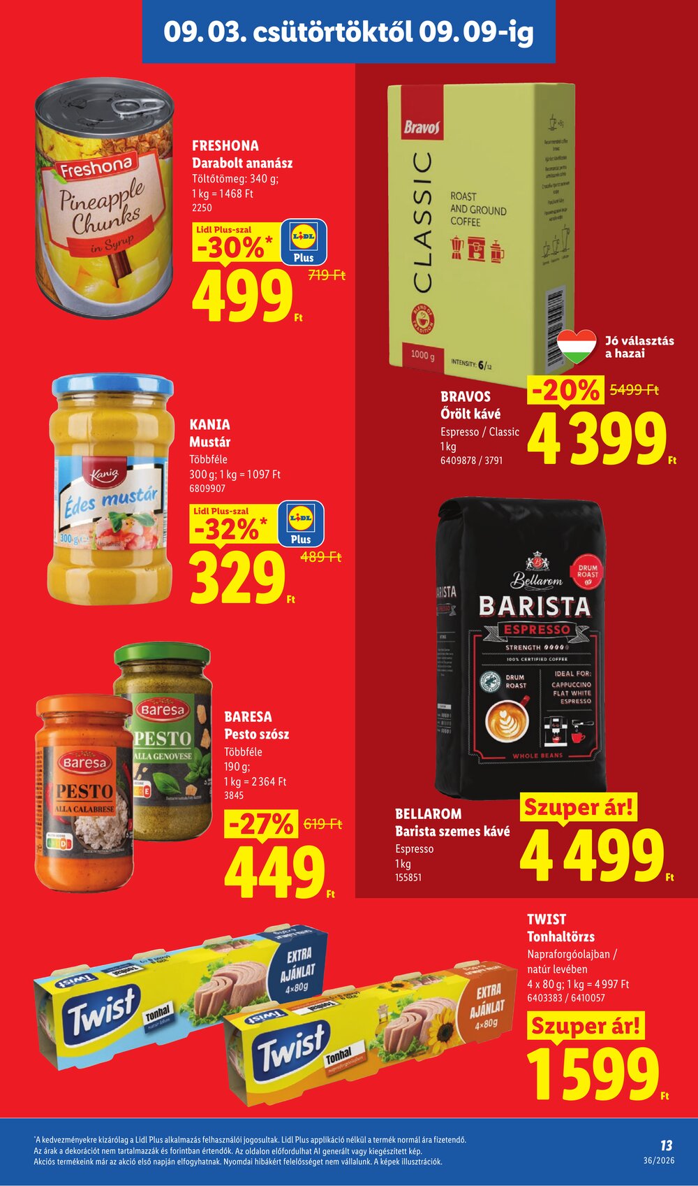 Lidl akciós újság 2026.09.03-tól - 13. oldal.