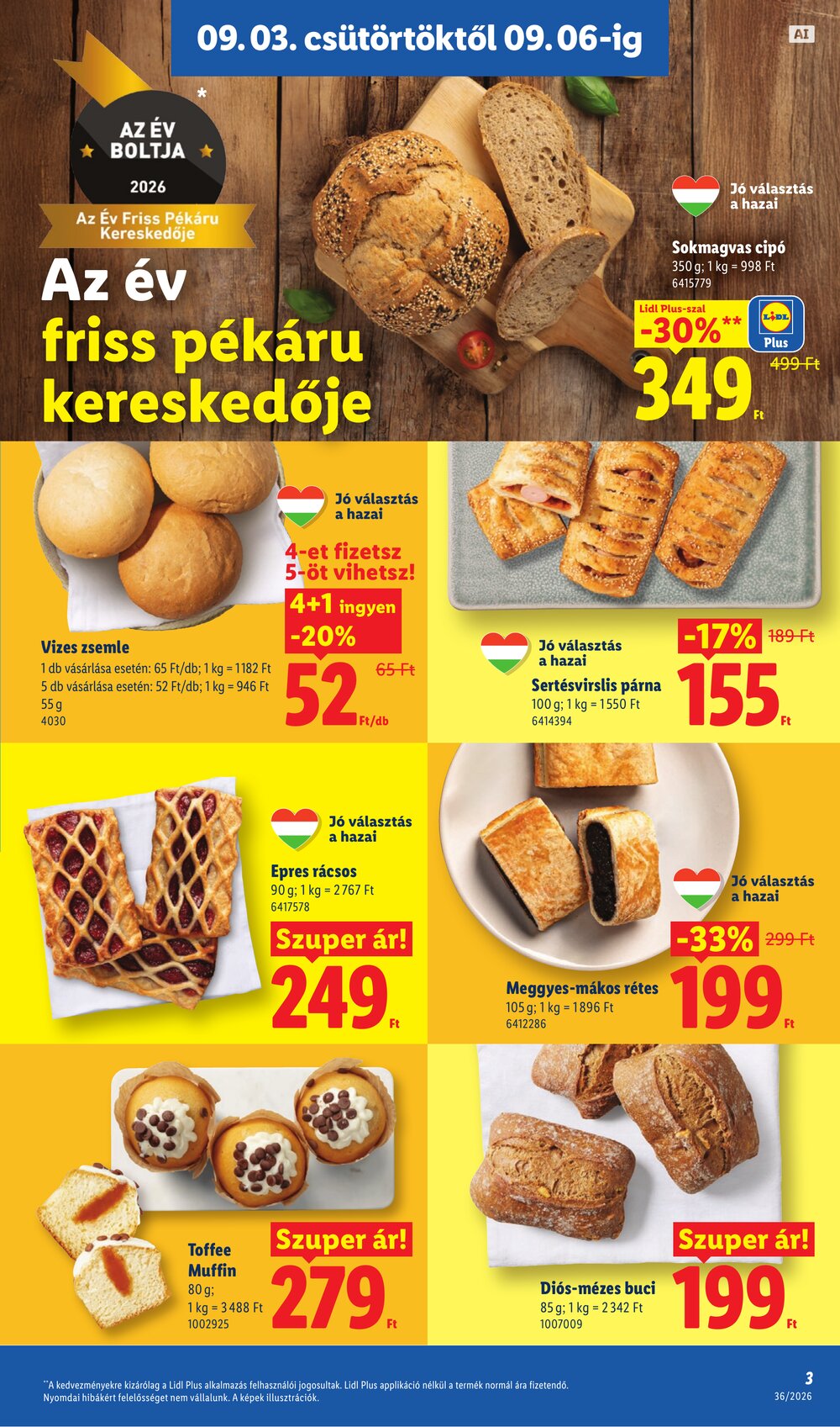 Lidl akciós újság 2026.09.03-tól - 3. oldal.