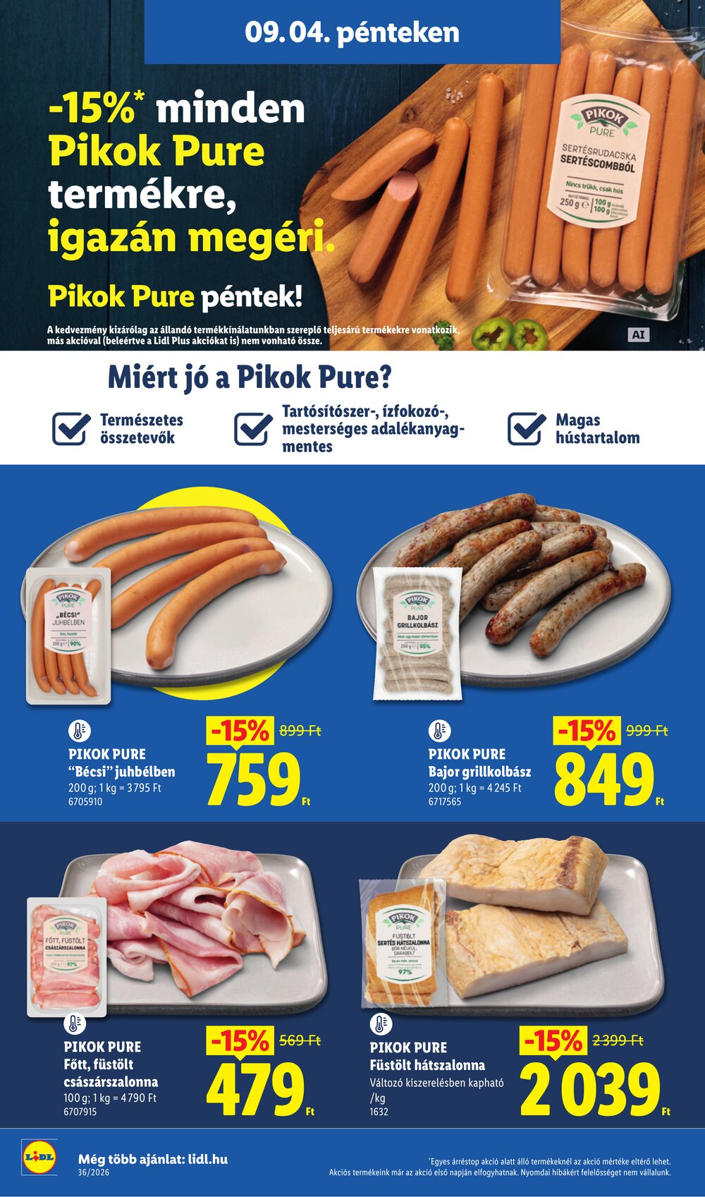 Lidl akciós újság 2026.09.03-tól - 34. oldal.
