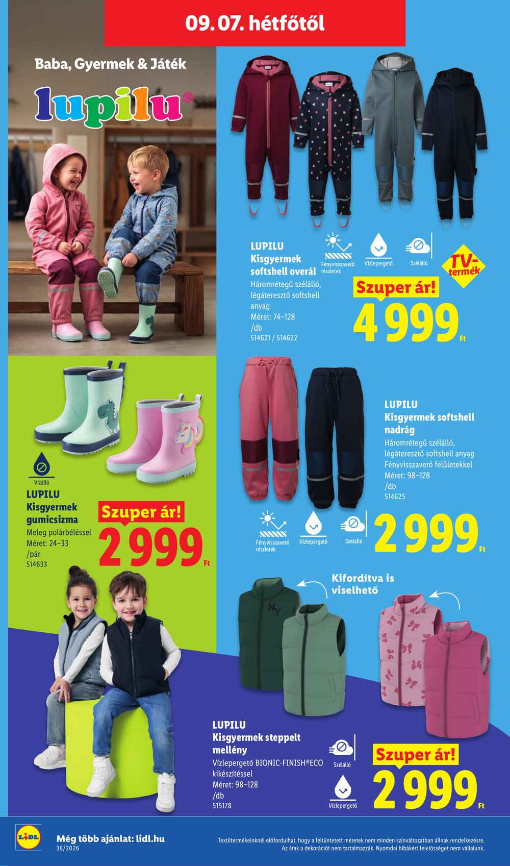 Lidl akciós újság 2026.09.03-tól - 42. oldal.