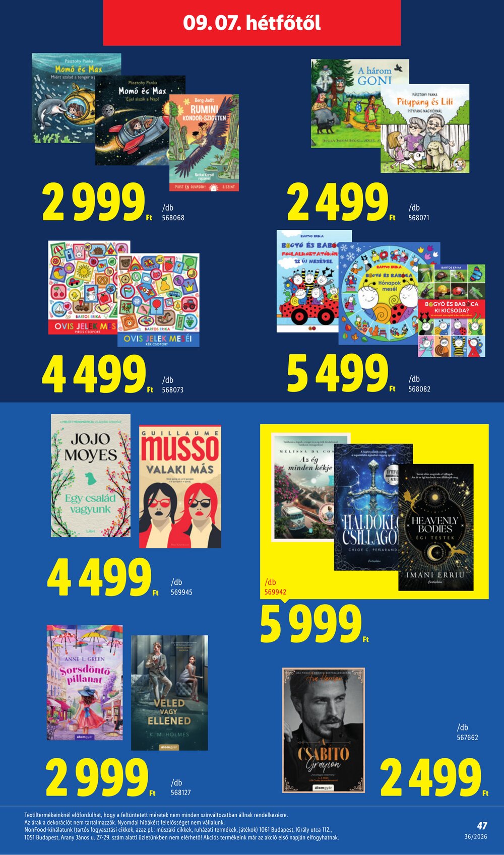 Lidl akciós újság 2026.09.03-tól - 47. oldal.